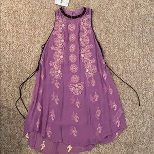 Mesh free people dress